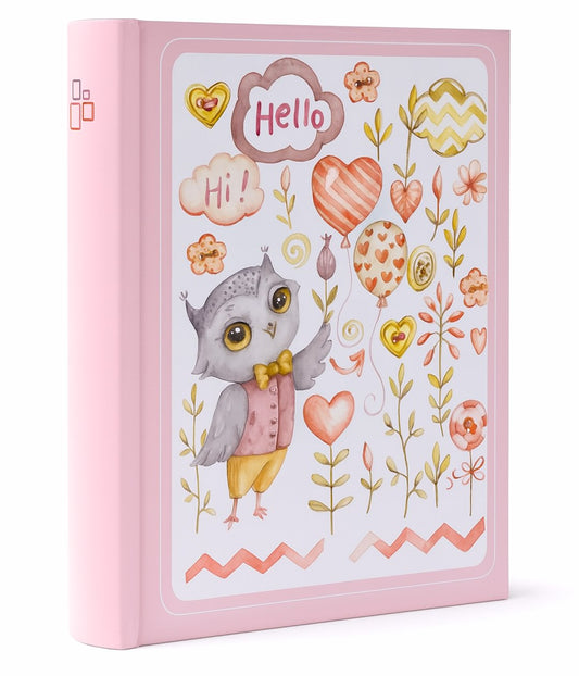 Album kieszeniowy szyty 10x15 cm 200 zdjęć B46200SBABY04 - zdjęcie 2