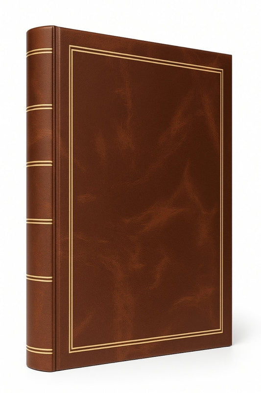 Album kieszeniowy szyty 10x15 cm 300 zdjęć B46300SC-BROWN - zdjęcie 2