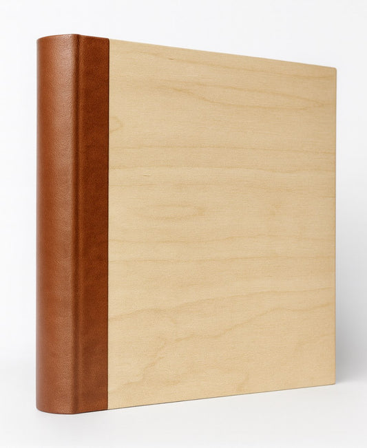 Album tradycyjny szyty 29x32 cm 60 stron DBCL30WOODBRONZEB - zdjęcie 2