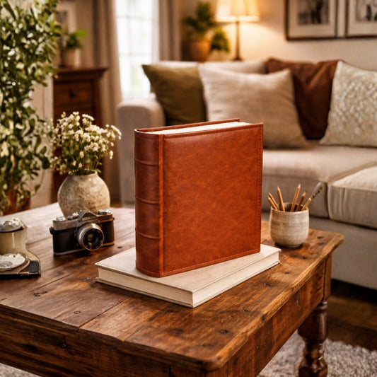 Album kieszeniowy szyty 10x15 cm 200 zdjęć KD46200ROYALBROWN