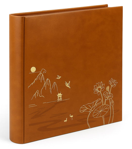 Album kieszeniowy nitowany 10x15 cm 500 zdjęć SB46500LOTUS-BROWN - zdjęcie 2
