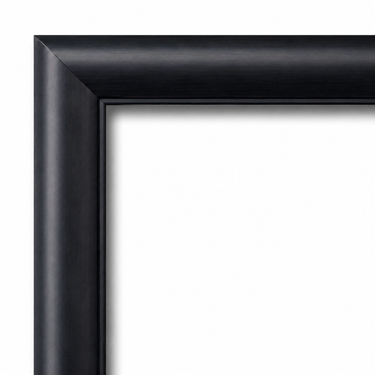 Ramka plastikowa 18x24 cm BB1824Bplx — czarna, pleksi – detal produktu