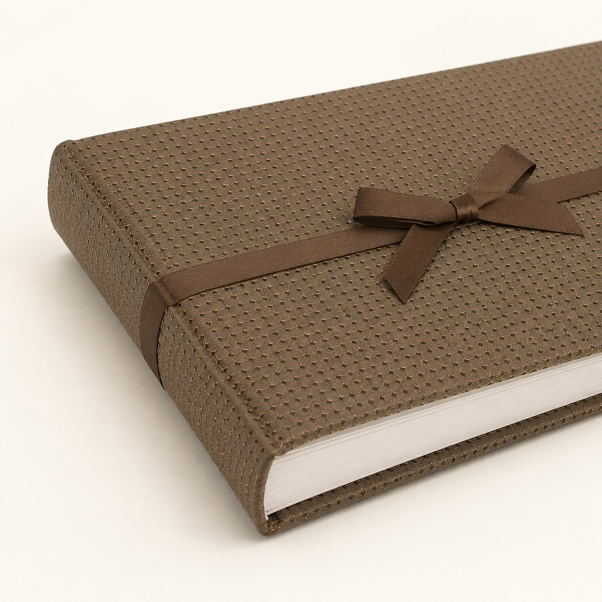 Album tradycyjny szyty 24x16 cm 60 stron DBCXS30UNIQUEBROWNB – zdjęcie dodatkowe (DBCXS30UNIQUEBROWNB)