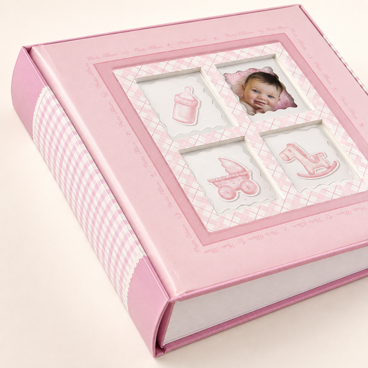 Album kieszeniowy szyty 10x15 cm 200 zdjęć KD46200WBBABY-6 – zdjęcie dodatkowe (KD46200WBBABY-6)