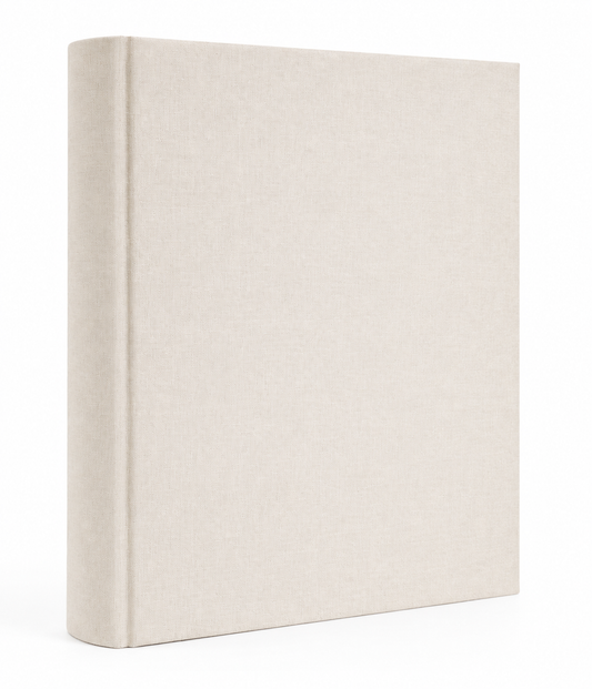 Album KD57100LINENCREAM – ujęcie trzy czwarte