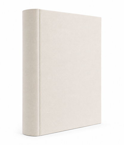 Album KD57200LINENCREAM – widok od strony grzbietu