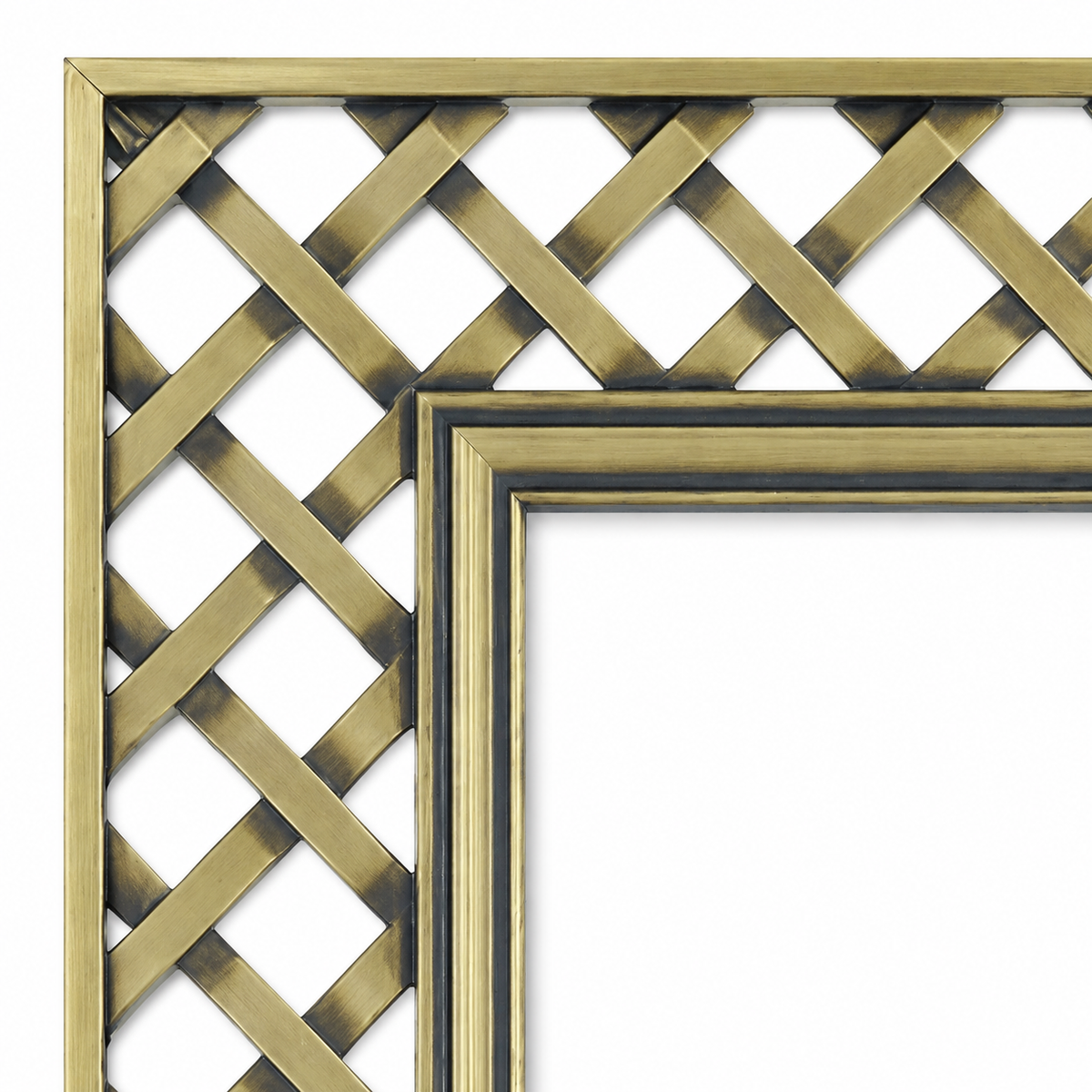 Ramka metalowa dekoracyjna 15x20 cm RM0968G – detal produktu