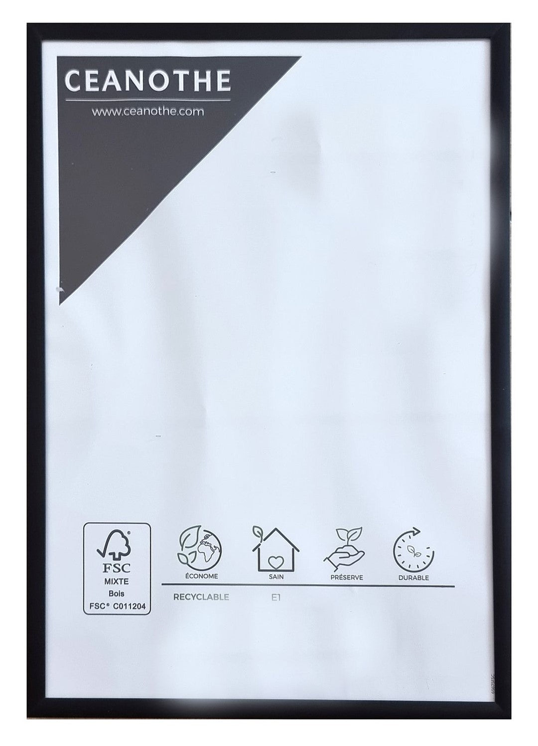 Ramka  30x40cm AL30GDblack