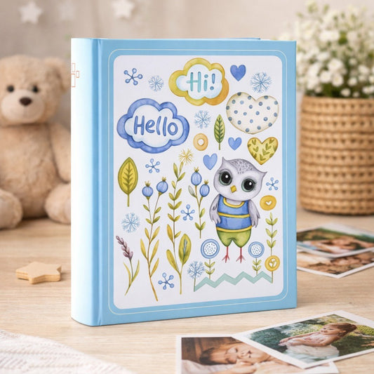 Album kieszeniowy szyty 9x13 cm 200 zdjęć B35200SBABY03
