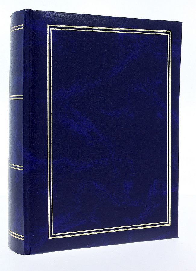 Album kieszeniowy szyty 10x15 cm 100 zdjęć B46100/2SC-BLUE - zdjęcie 2