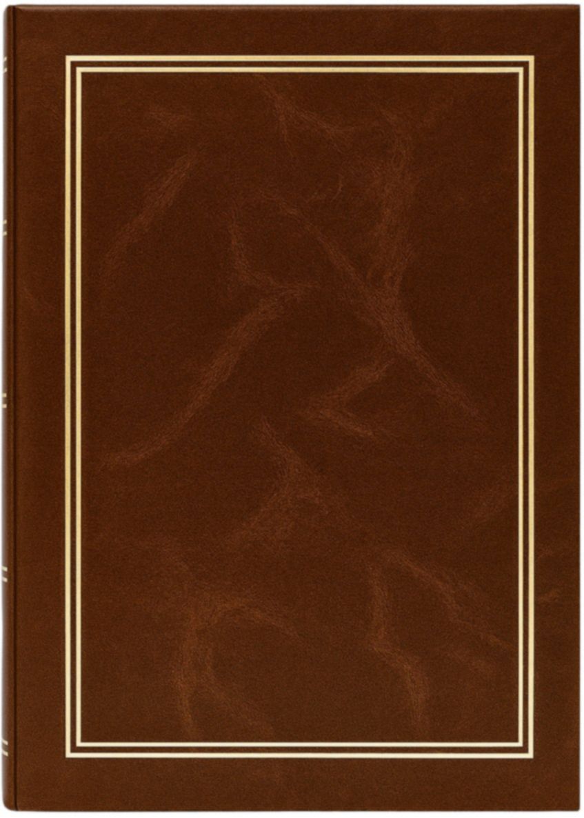 Album kieszeniowy szyty 10x15 cm 100 zdjęć B46100/2SC-BROWN