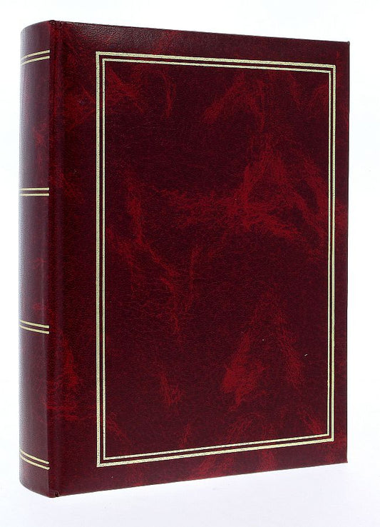 Album kieszeniowy szyty 10x15 cm 100 zdjęć B46100/2SC-BURGUNDY - zdjęcie 2