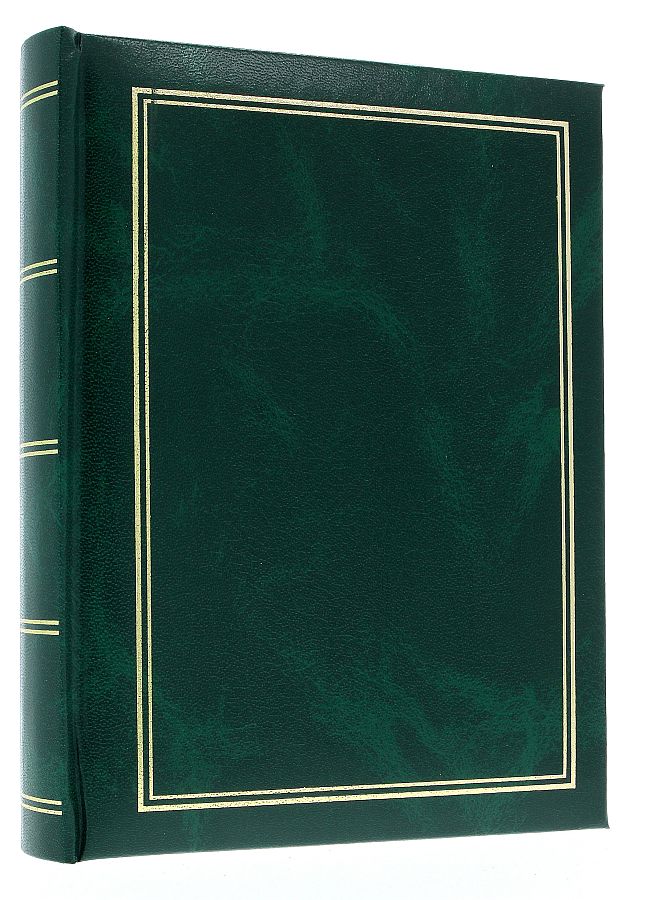 Album kieszeniowy szyty 10x15 cm 100 zdjęć B46100/2SC-GREEN - zdjęcie 2