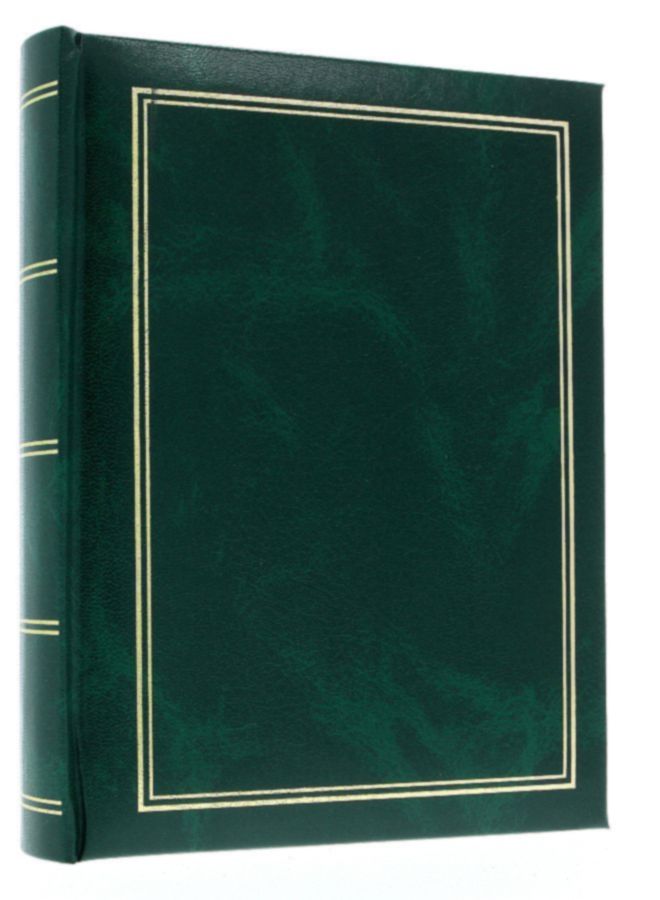 Album kieszeniowy szyty 10x15 cm 100 zdjęć B46100/2SC-GREEN - zdjęcie 2