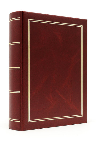 Album kieszeniowy szyty 10x15 cm 100 zdjęć B46100SC-BURGUNDY - zdjęcie 2