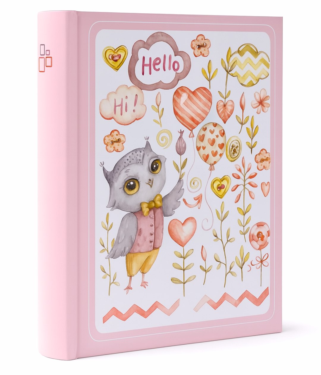 Album kieszeniowy szyty 10x15 cm 200 zdjęć B46200SBABY04 - zdjęcie 2