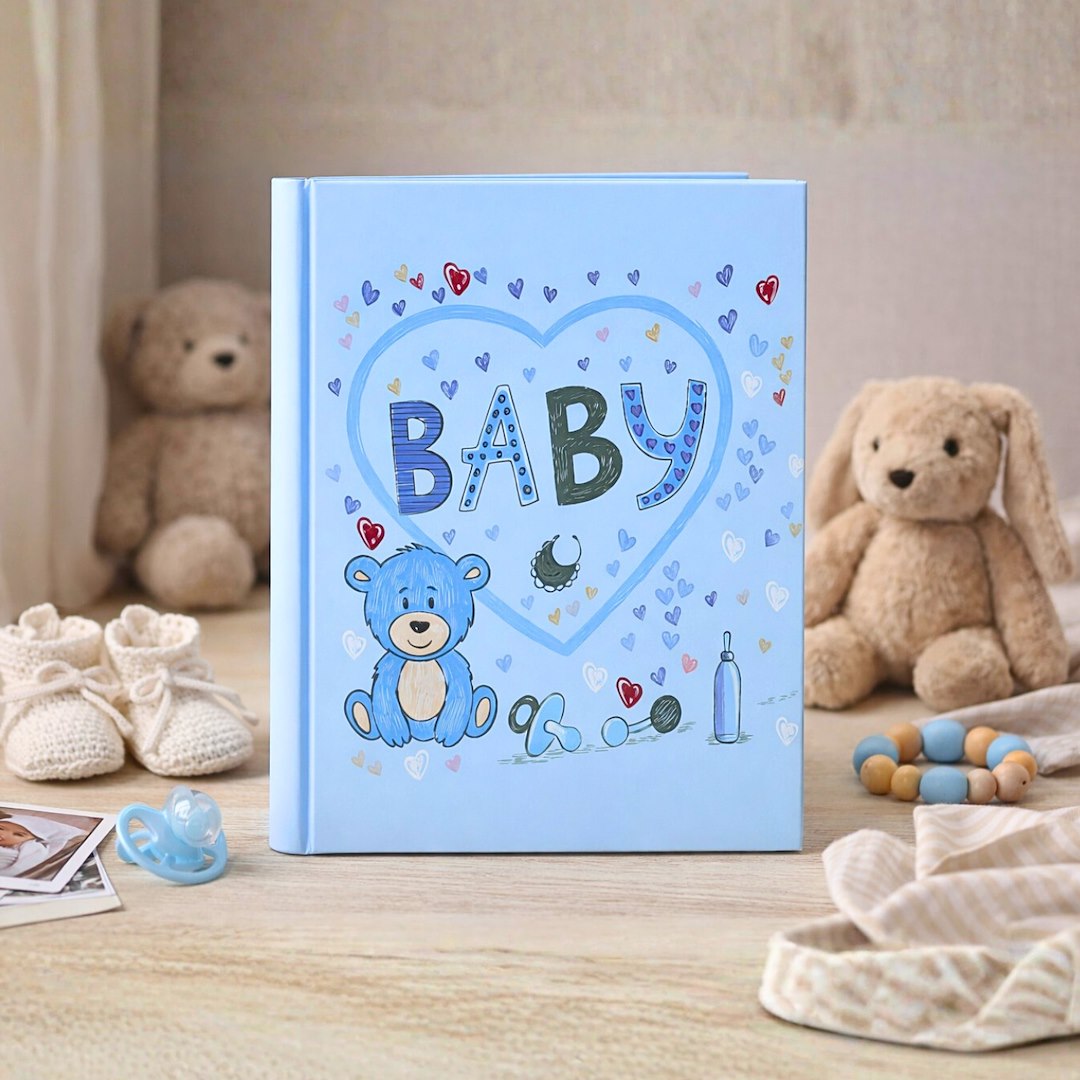 Album kieszeniowy szyty 10x15 cm 200 zdjęć B46200SBABY11