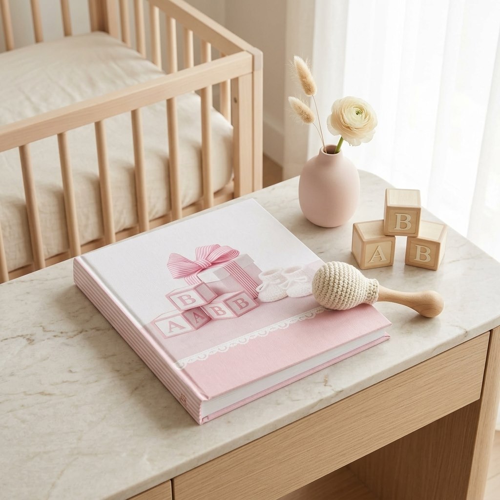 Album kieszeniowy szyty 10x15 cm 200 zdjęć B46200SBABYGIFT