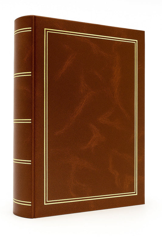 Album kieszeniowy szyty 10x15 cm 50 zdjęć B4650SC-BROWN - zdjęcie 2