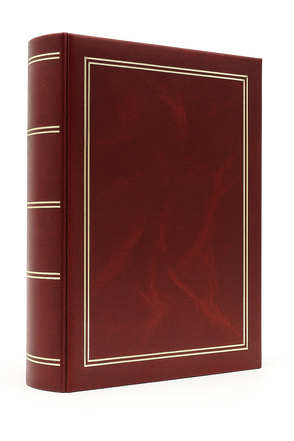 Album kieszeniowy szyty 10x15 cm 50 zdjęć B4650SC-BURGUNDY - zdjęcie 2