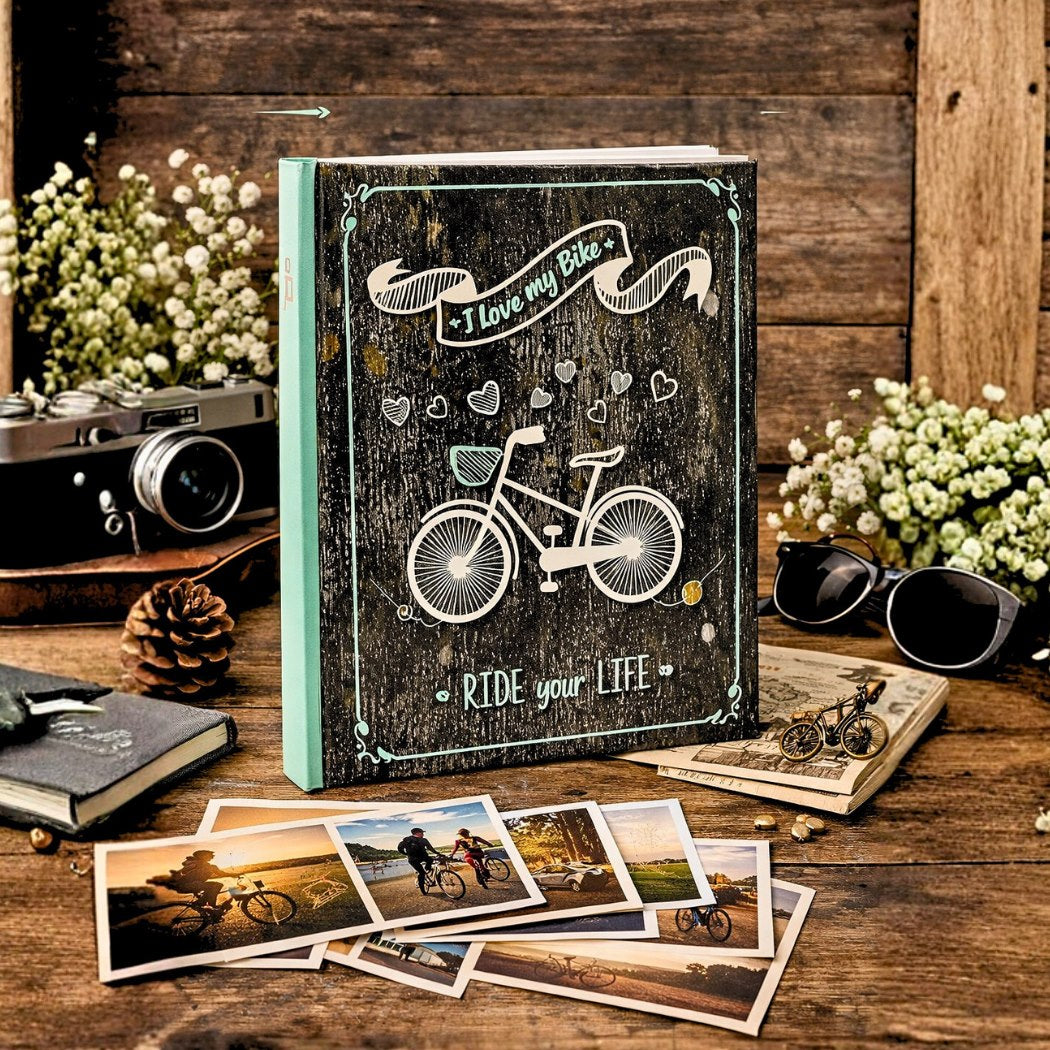 Album kieszeniowy szyty 10x15 cm 50 zdjęć B4650SMODERNBIKES-1