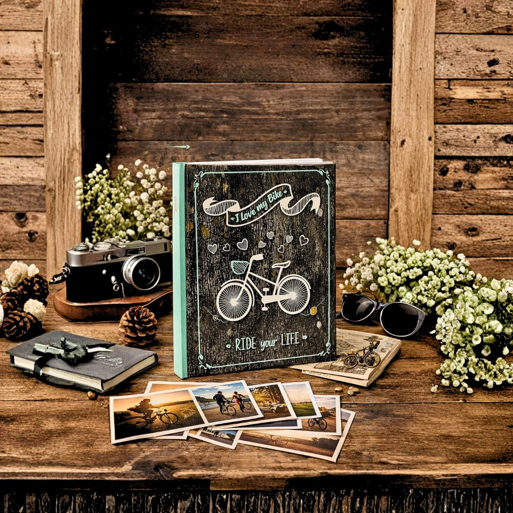 Album kieszeniowy szyty 10x15 cm 50 zdjęć B4650SMODERNBIKES-1 - zdjęcie 2