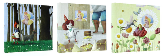 Album kieszeniowy szyty 10x15 cm 200 zdjęć BABY200STORY3