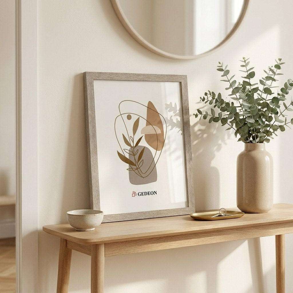 Ramka 30x40cm drewniana z pleksą D1730P (15x9mm)