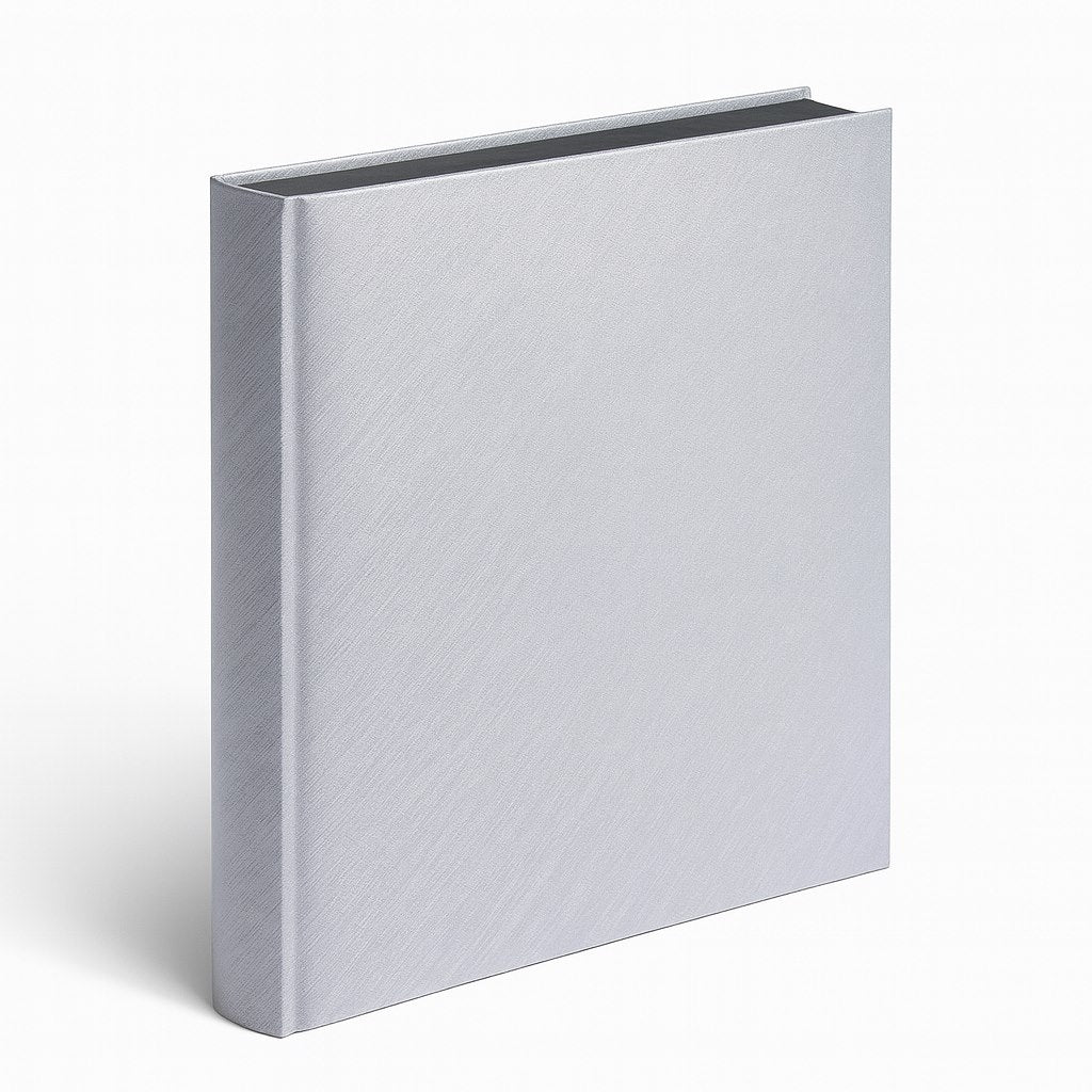 Album tradycyjny szyty 29x32 cm 60 stron DBCL30CLEANSILVERB - zdjęcie 4