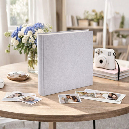 Album tradycyjny szyty 29x32 cm 60 stron DBCL30LINENASH - zdjęcie 2