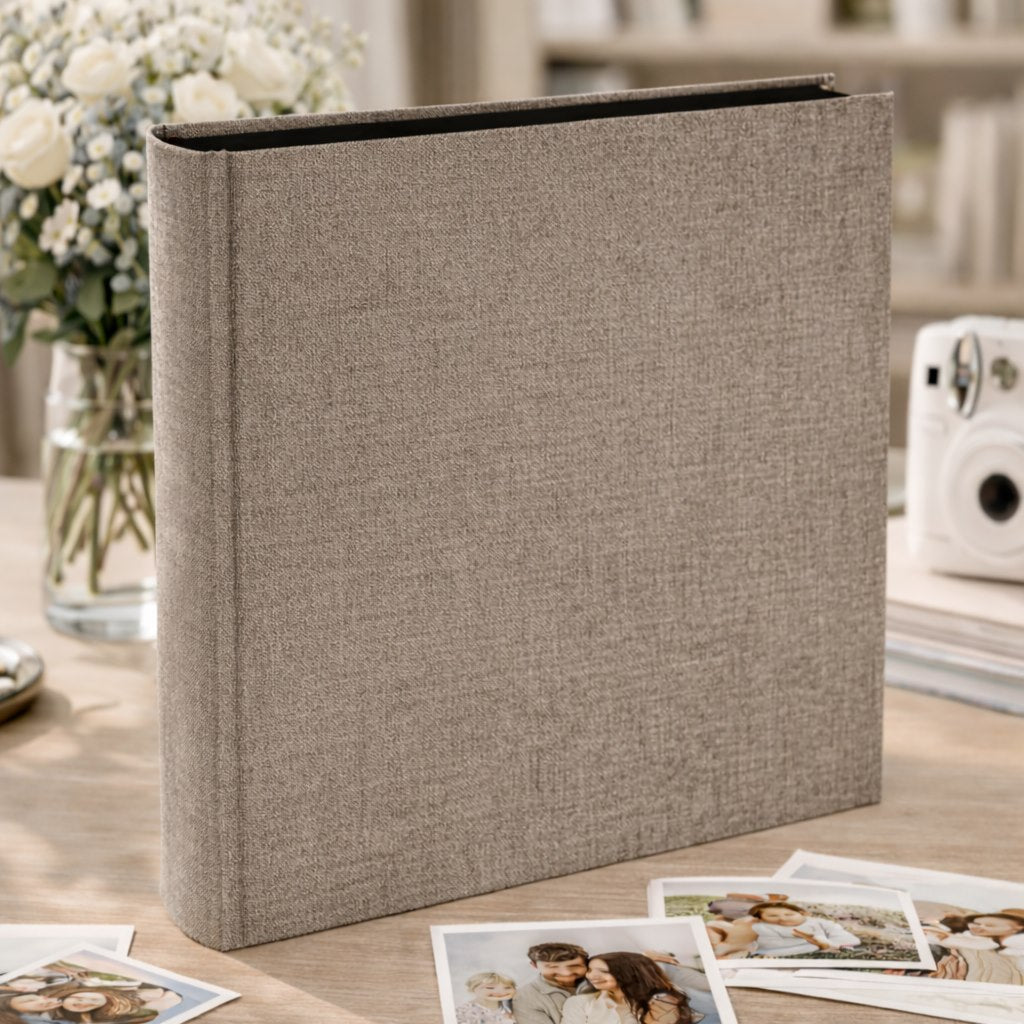 Album tradycyjny szyty 29x32 cm 60 stron DBCL30LINENBEIGEB