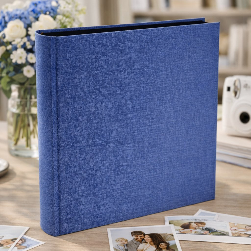 Album tradycyjny szyty 29x32 cm 60 stron DBCL30LINENBLUEB
