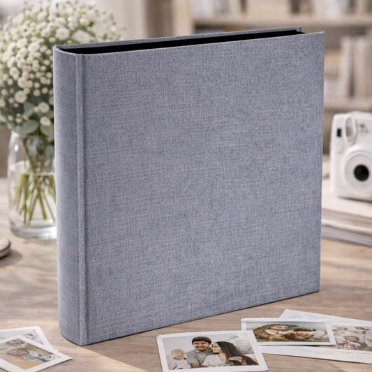 Album tradycyjny szyty 29x32 cm 60 stron DBCL30LINENGREYB