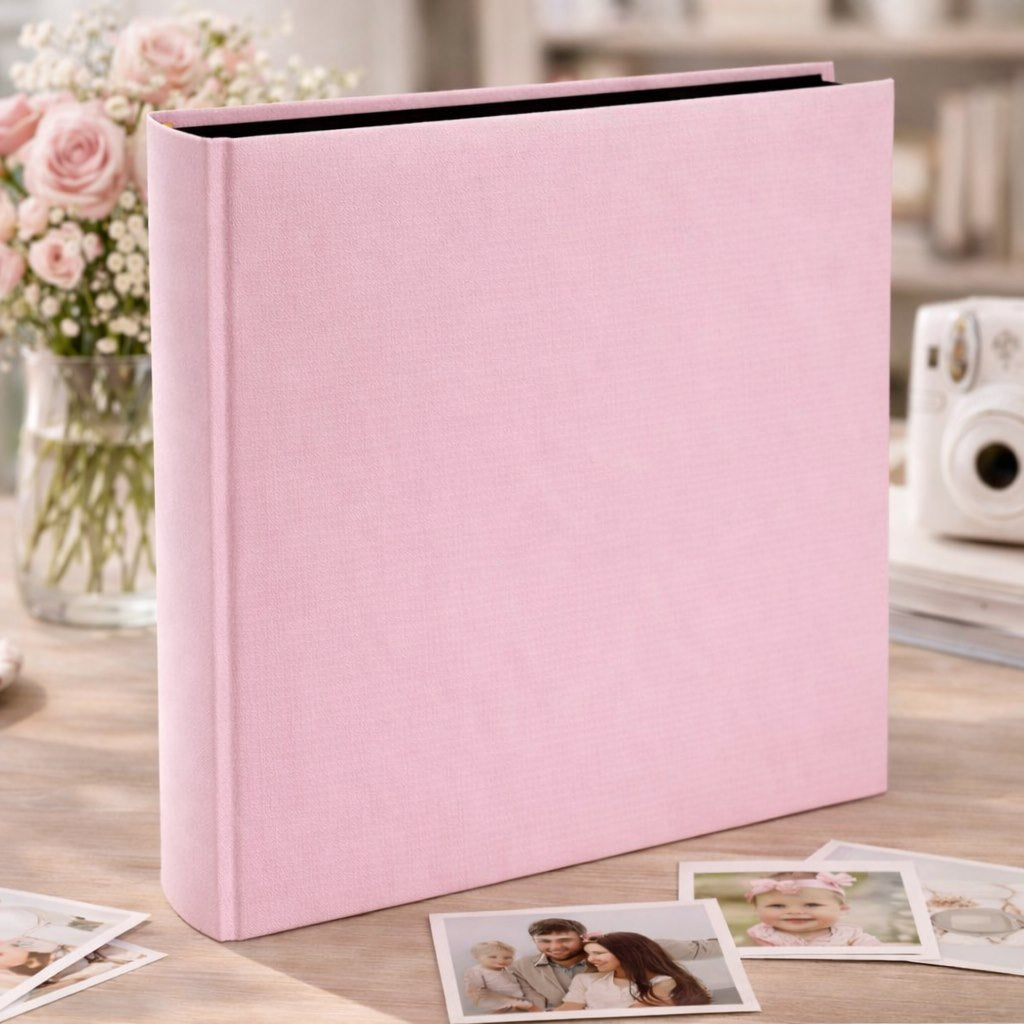 Album tradycyjny szyty 29x32 cm 60 stron DBCL30LINENPEONYB