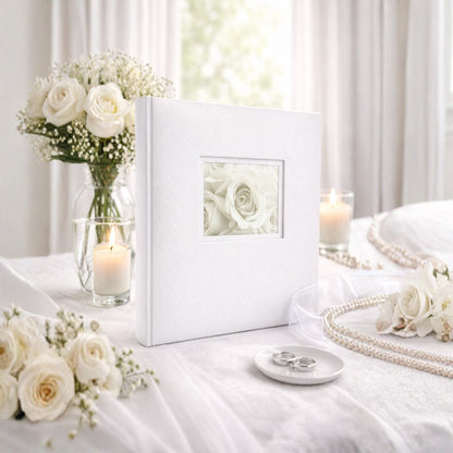Album tradycyjny szyty 29x32 cm 60 stron DBCL30LOVEWHITE - zdjęcie 2