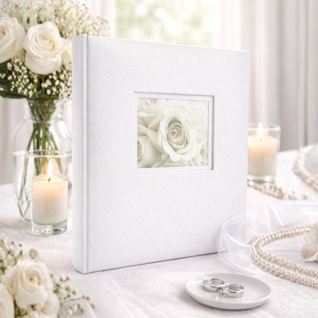 Album tradycyjny szyty 29x32 cm 60 stron DBCL30LOVEWHITEB