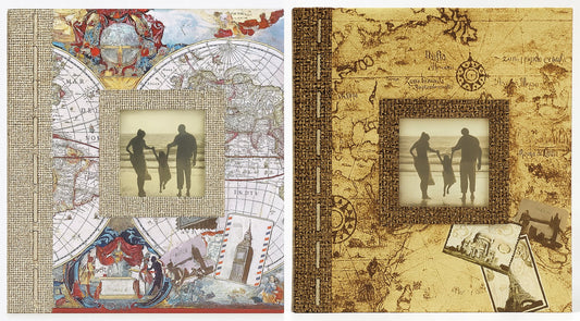 Album tradycyjny szyty 29x32 cm 60 stron DBCL30TRAVEL3B