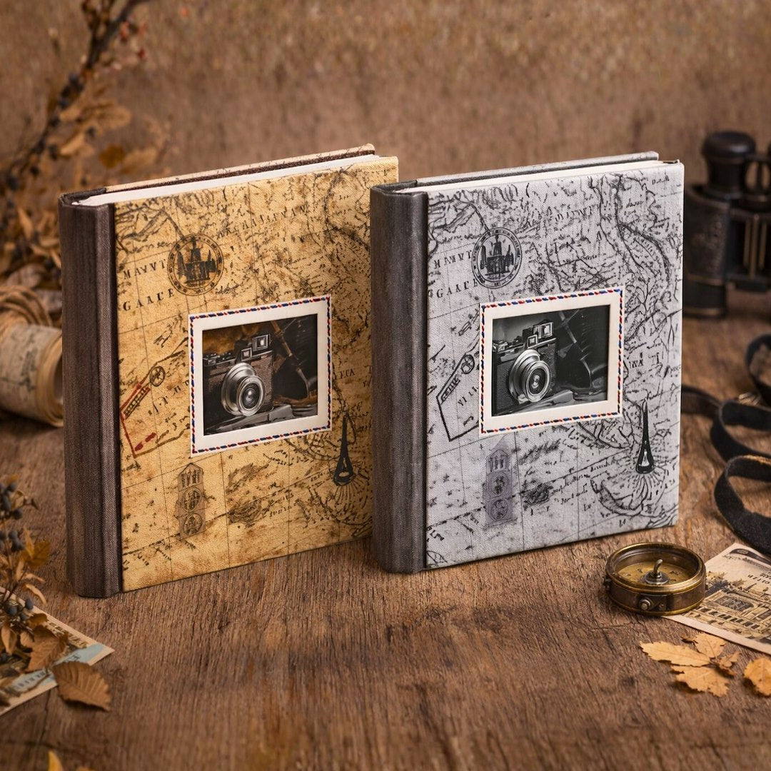 Album tradycyjny szyty 29x32 cm 60 stron DBCL30TRAVEL4 - zdjęcie 2
