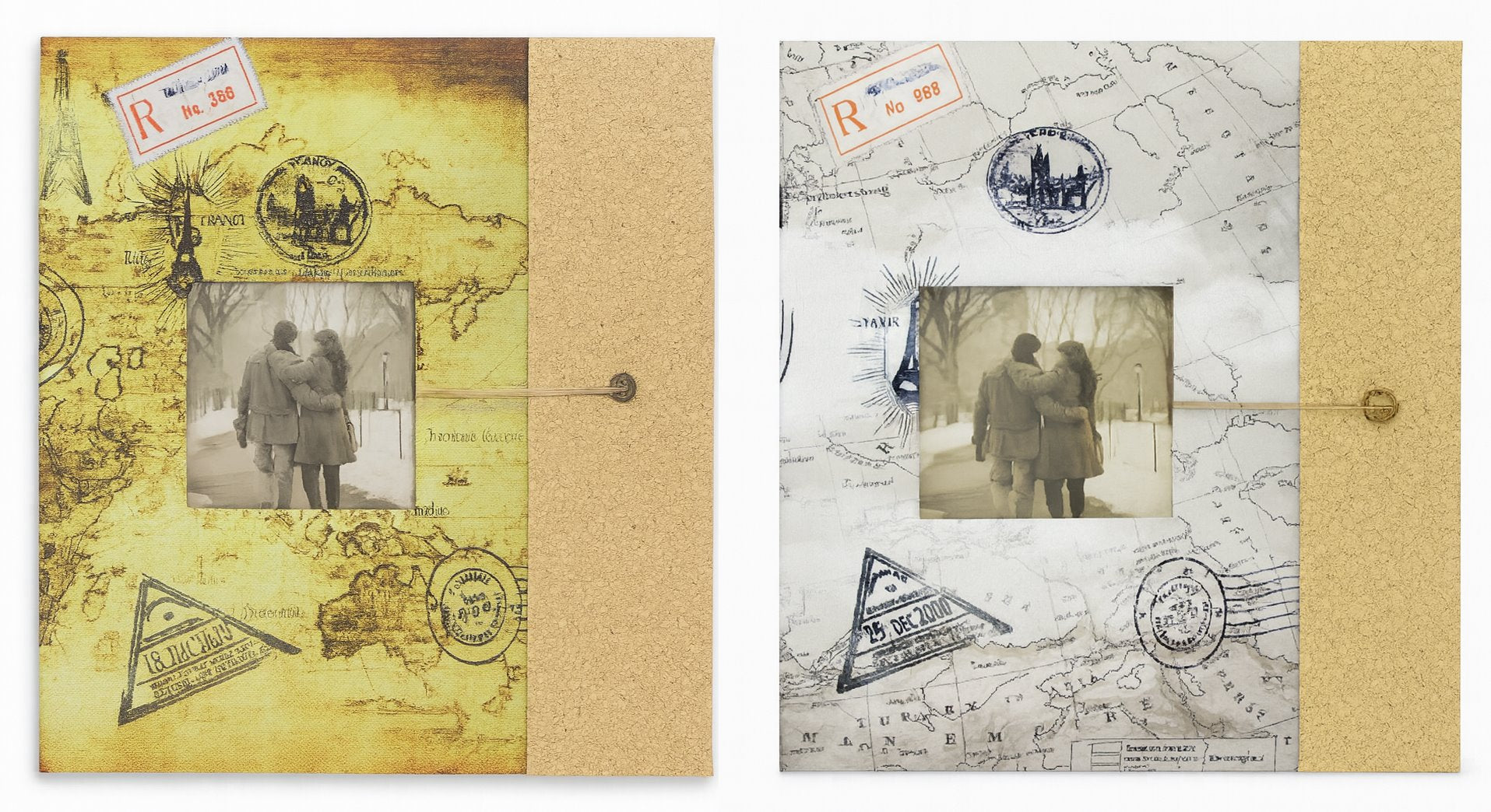 Album tradycyjny szyty 29x32 cm 60 stron DBCL30TRAVEL6
