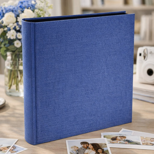 Album tradycyjny szyty 29x32 cm 100 stron DBCL50LINENBLUEB