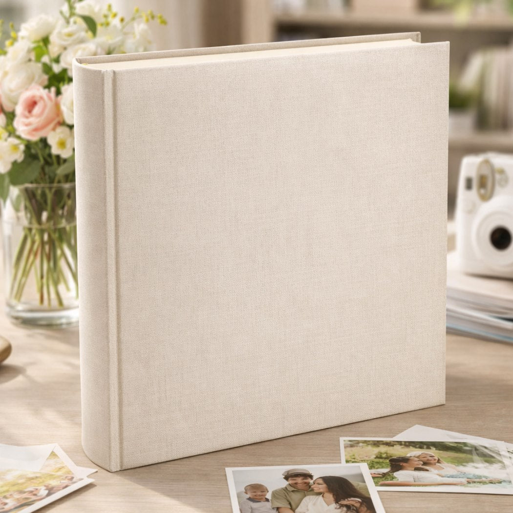 Album tradycyjny szyty 29x32 cm 100 stron DBCL50LINENCREAM