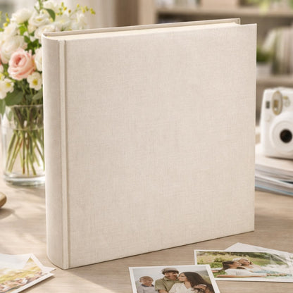 Album tradycyjny szyty 29x32 cm 100 stron DBCL50LINENCREAM