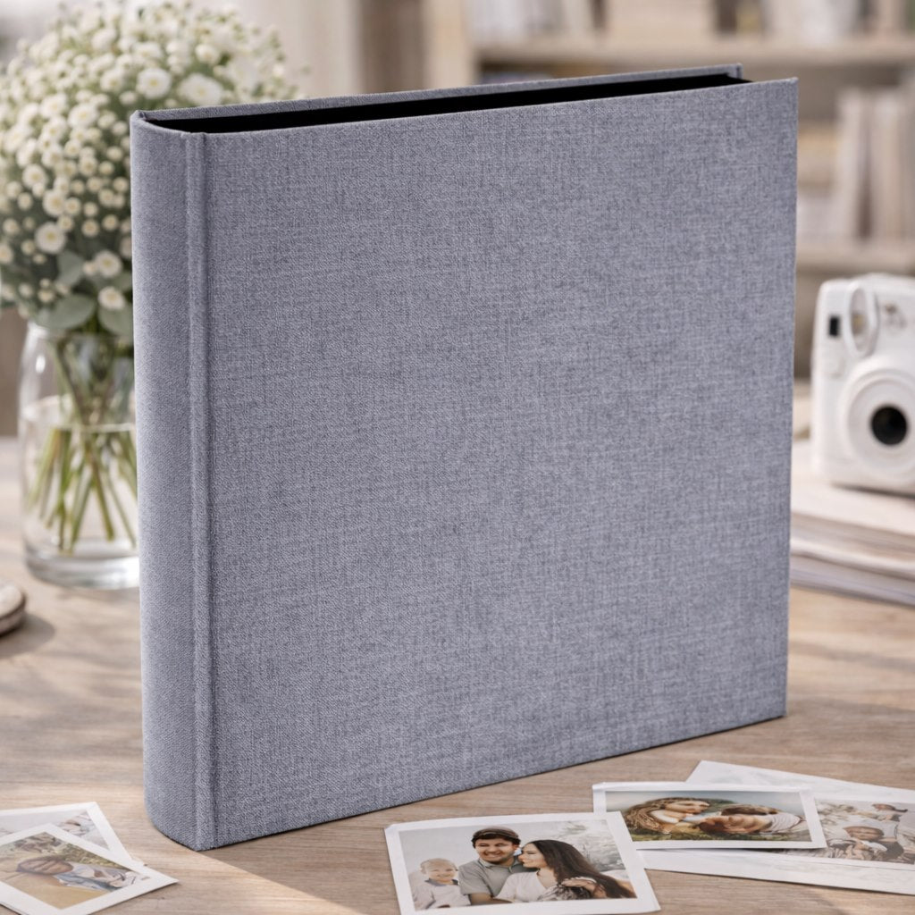 Album tradycyjny szyty 29x32 cm 100 stron DBCL50LINENGREYB