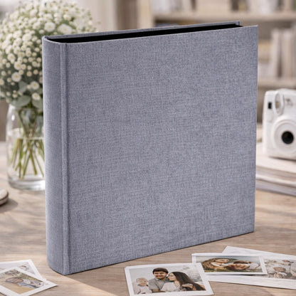 Album tradycyjny szyty 29x32 cm 100 stron DBCL50LINENGREYB