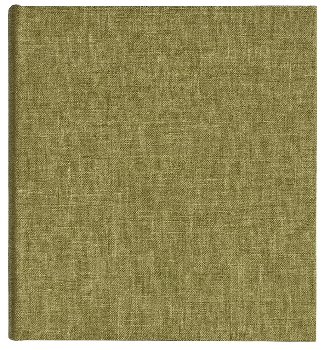 Album tradycyjny szyty 29x32 cm 100 stron DBCL50LINENOLIVEB - zdjęcie 2