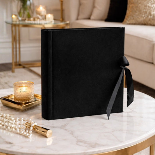 Album tradycyjny szyty 29x32 cm 100 stron DBCL50VELVETONYXB