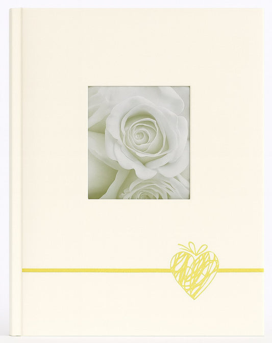 Album tradycyjny szyty 24x29 cm 40 stron DBCS20HEARTGOLDB - zdjęcie 2