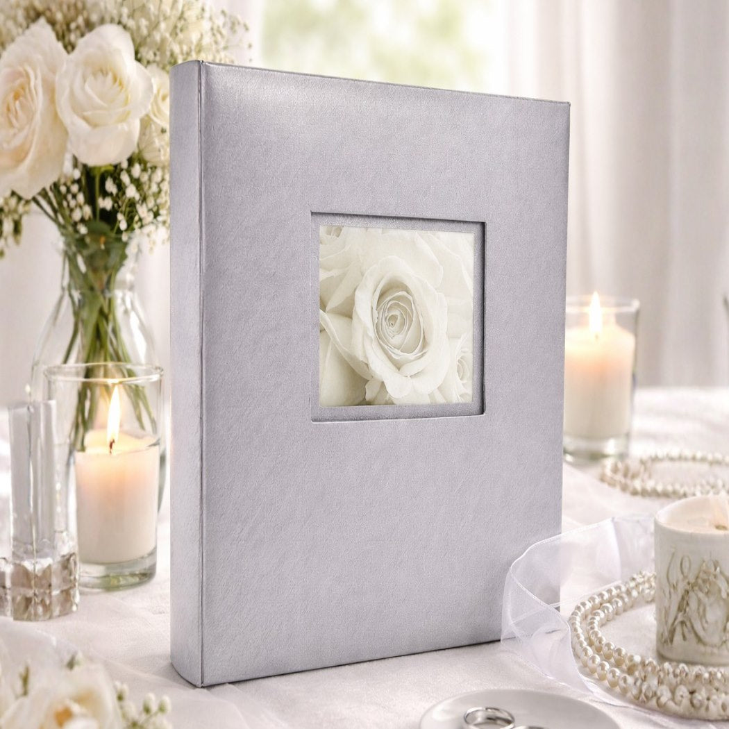 Album tradycyjny szyty 24x29 cm 40 stron DBCS20LOVESILVERB
