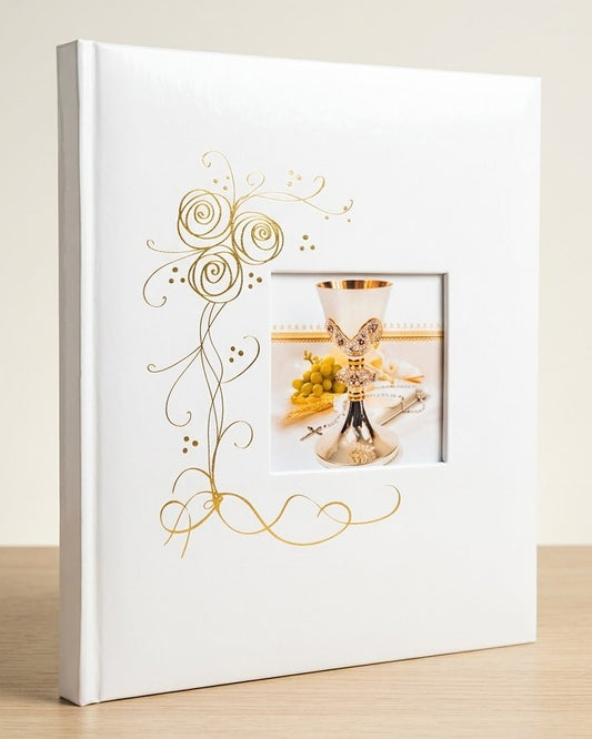 Album tradycyjny szyty 24x29 cm 40 stron DBCS20MOMENT07KOMUNIA