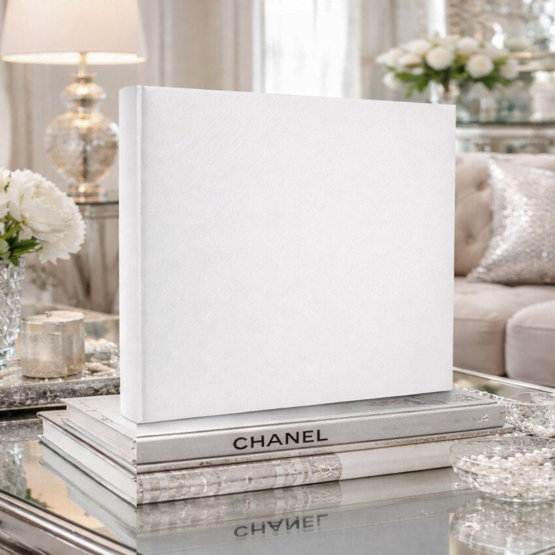 Album tradycyjny szyty 29x24 cm 40 stron DBCSH20CLEANWHITEB